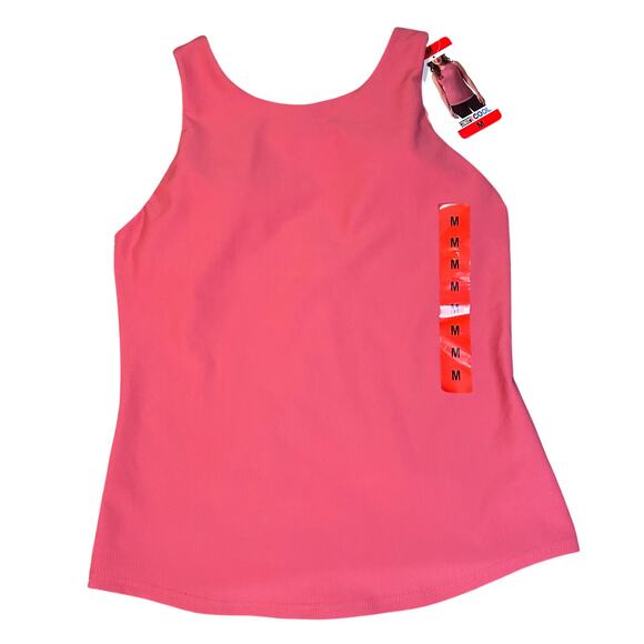 32 Degrees Cool Women's Slate Rose Ribbed Fitted Bra Tank - Medium - Picture 1 of 6